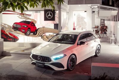 Mercedes-Benz 為全新進化豪華小型車打造時髦「味覺體驗」